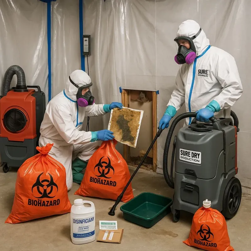 Contaminated Water Handling Protocols process in Yale, MI