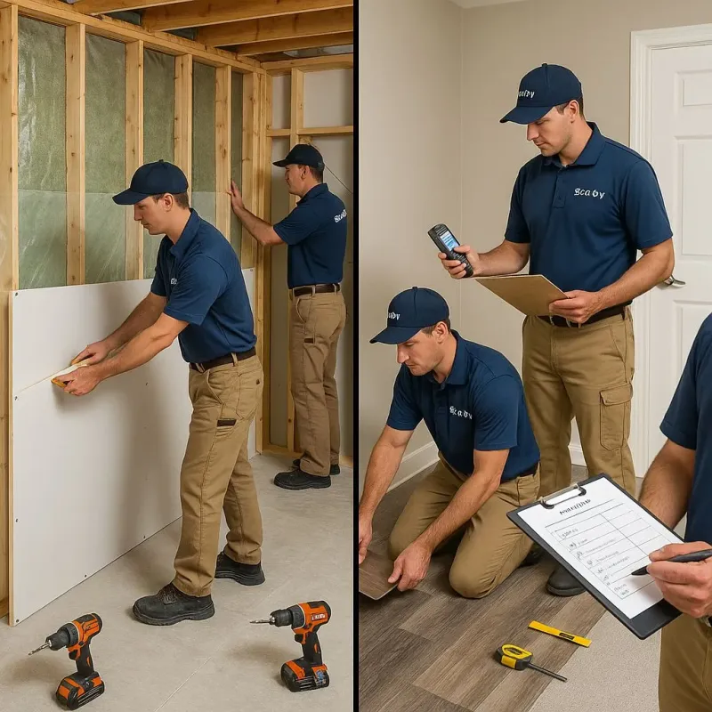 Repairs and Reconstruction process in Yale, MI